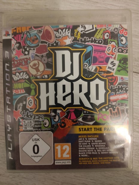 PS3 DJ Hero Csak 2000!