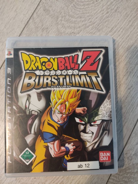 PS3 Dragonball Z Burst Limit Ritka!