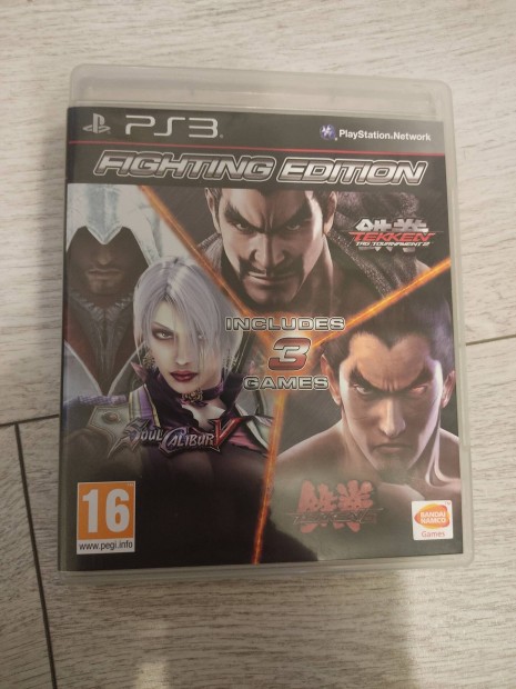 PS3 Fightin Edition (Tekken,Soul Calibur) Ritka!