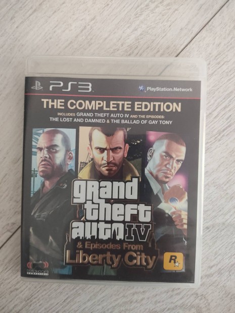 PS3 GTA 4 Episodes From Liberty City Complete