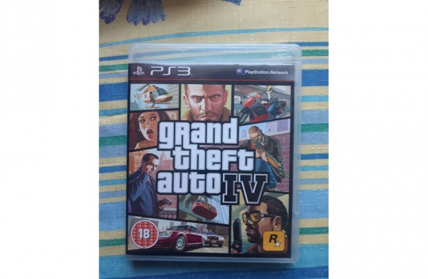 PS3 GTA IV jtk