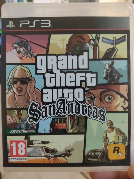 PS3 GTA San Andreas Ritka!