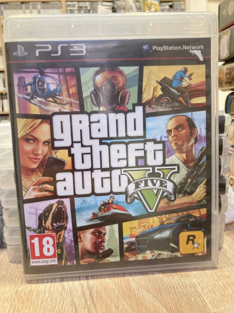 PS3 GTA V, szakzletbl