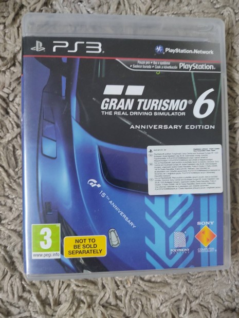 PS3 Gran Turismo 6 Annyversary Ritka!