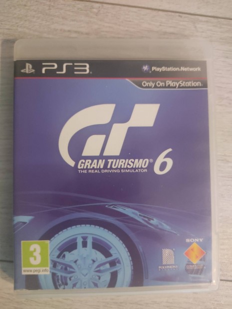 PS3 Gran Turismo 6 Ritka!