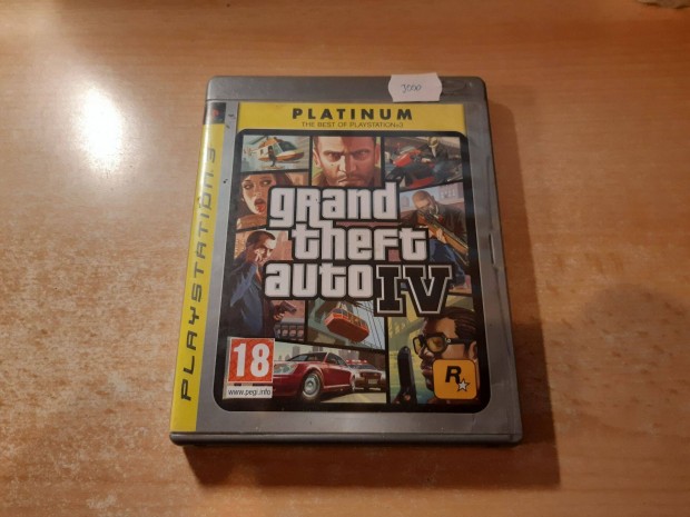 PS3 Grand Theft Auto IV GTA 4 Playstation 3 jtk !