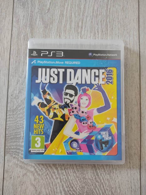 PS3 Just Dance 2016 Ritka!