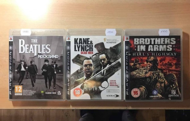 PS3 Kane&Lynch, Brothers in Arms jtkok !