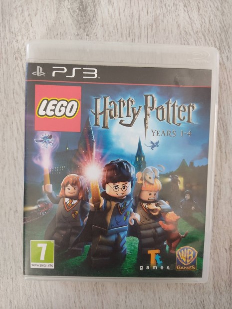 PS3 Lego Harry Potter 1-4 Years Ritka!