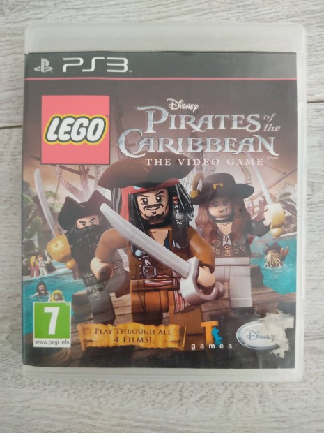 PS3 Lego Pirates of the Caribbean Csak 4000!