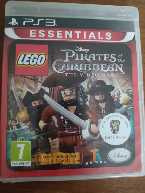 PS3 Lego Pirates of the Caribbean Ritka!