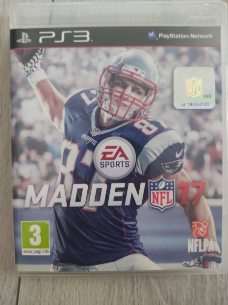 PS3 Madden NFL 17 Csak 3000!