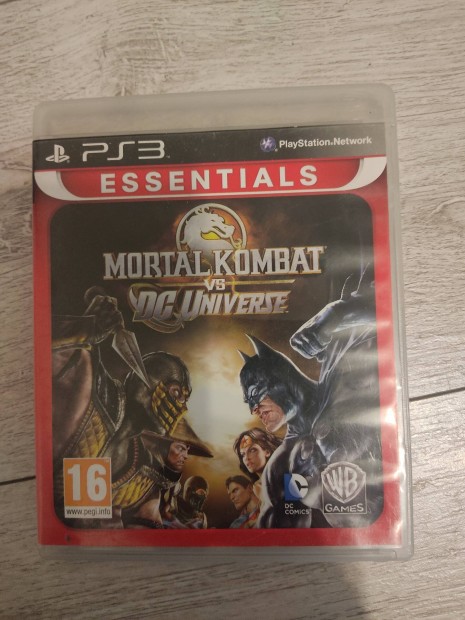 PS3 Mortal Kombat VS Dc Universe Ritka!