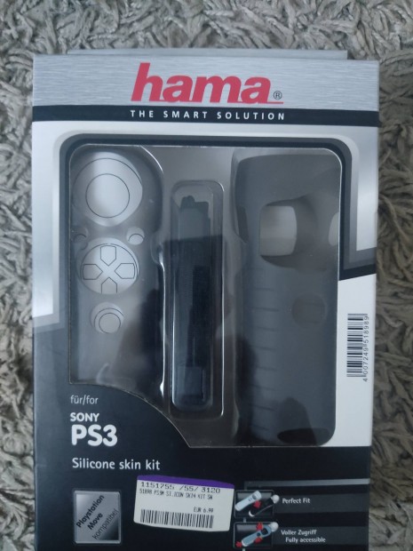 PS3 Move Hama Silicon Skint Kit Bontatlan!