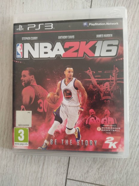 PS3 NBA 2K16 Csak 3000!