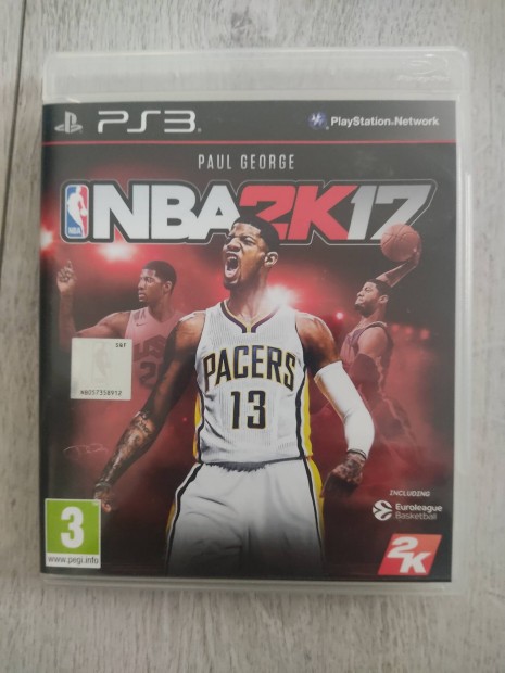 PS3 NBA 2K17 Csak 3500!