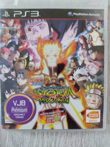 PS3 Naruto Ninja Storm Revolution Ritka!