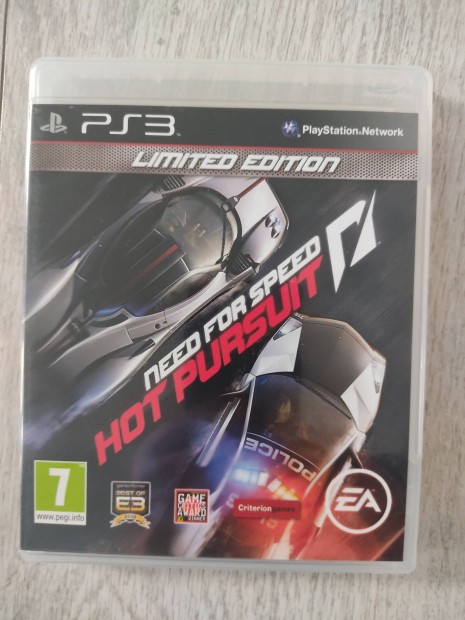 PS3 Need For Speed Hot Pursuit Csak 2500!