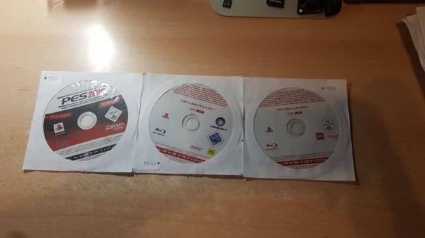 PS3 PES 2009, Tom Clancy's Endwar, H.A.W.X. PS jtk !