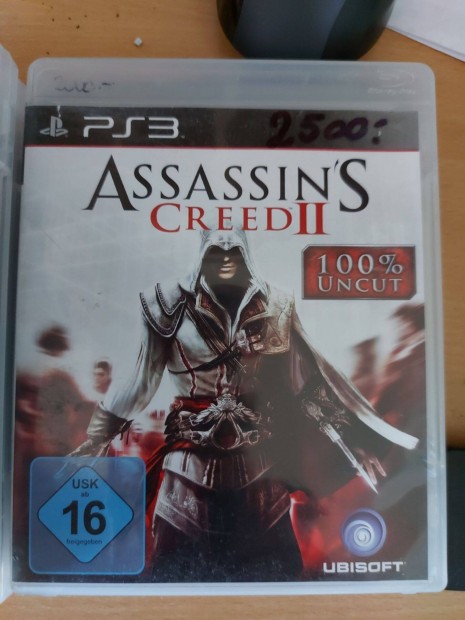 PS3 Playstation 3 Assassins Creed 2 II Jtk