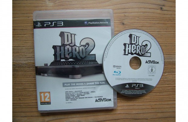 PS3 Playstation 3 DJ Hero 2 jtk