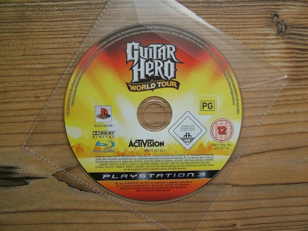 PS3 Playstation 3 Guitar Hero World Tour jtk