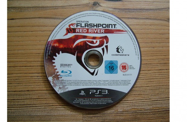 PS3 Playstation 3 Operation Flashpoint Red River jtk