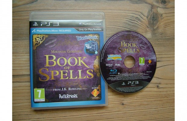 PS3 Playstation 3 Wonderbook Book of Spells jtk