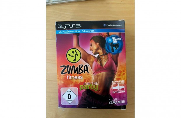 PS3 Playstation 3 Zumba Fitness kszlet