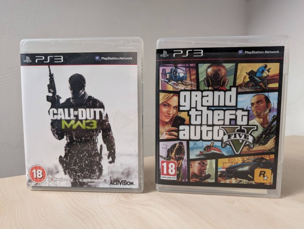 PS3 Playstation COD MW3 Call of Duty s GTA V