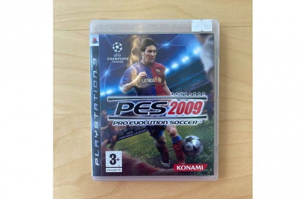 PS3 Pro Evolution Soccer 2009 jtk