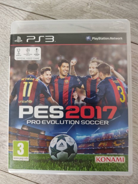 PS3 Pro Evolution Soccer 2017 Ritka!