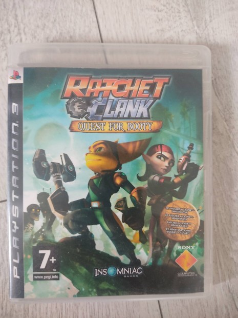 PS3 Rachet & Clank Quest for Booty Ritka!