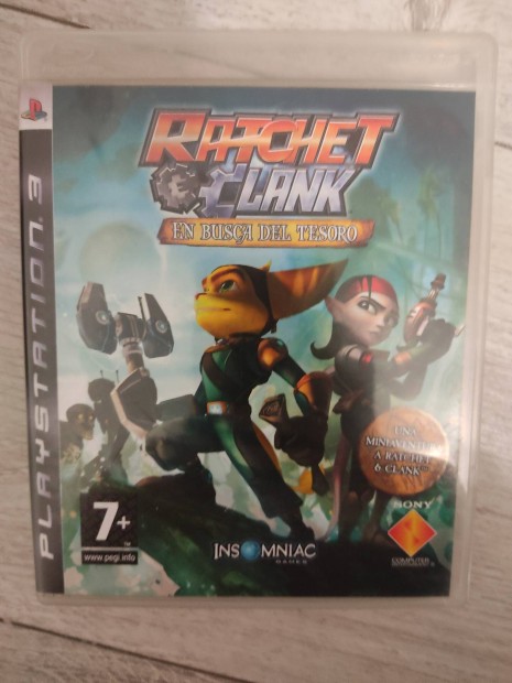 PS3 Ratchet & Clank Quest For Booty Ritka!