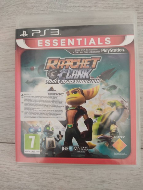PS3 Ratchet & Clank Tools of Destruction Ritka!