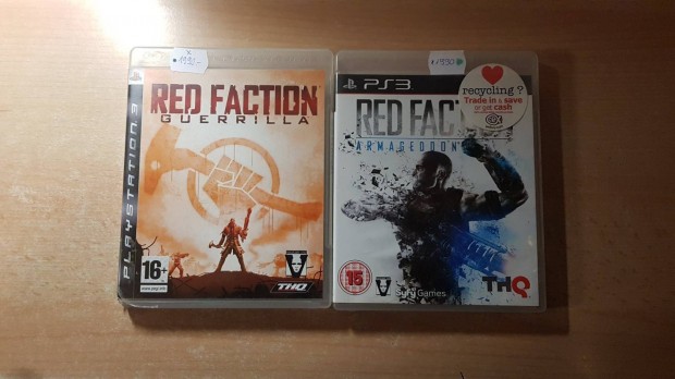 PS3 Red Faction Guerrilla, Red Faction Armageddon jtkok !