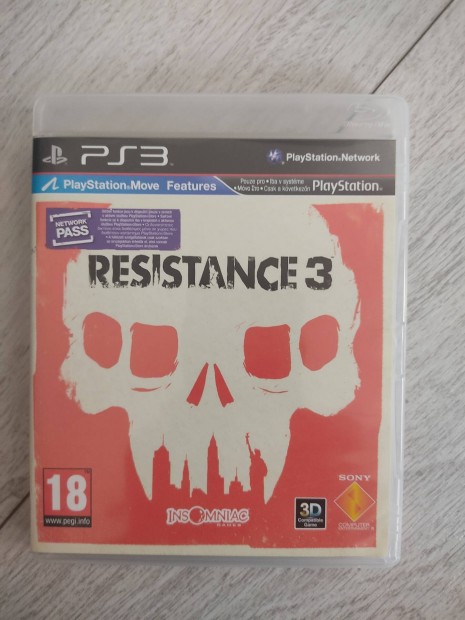 PS3 Resistance 3 Csak 2500!