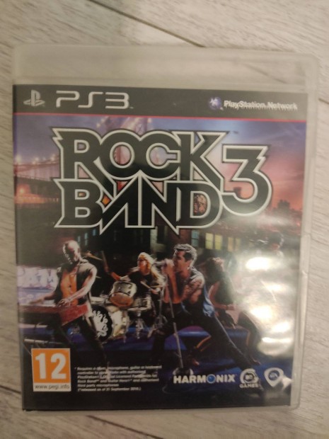 PS3 Rock Band 3 Ritka!