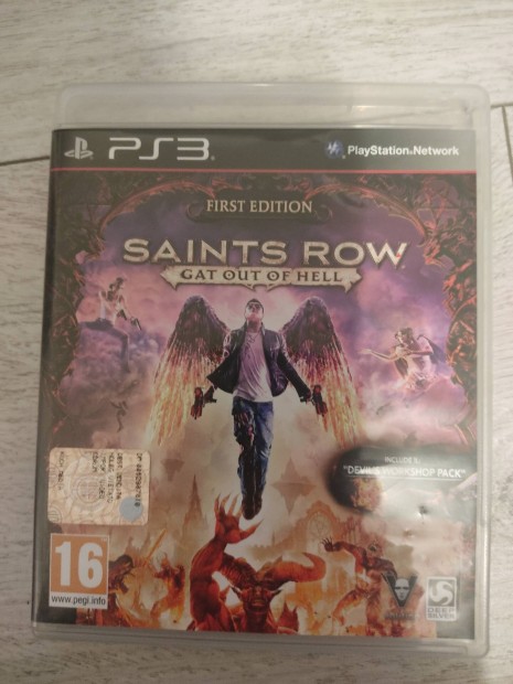 PS3 Saints Row Gat out of Hell Csak 3000!