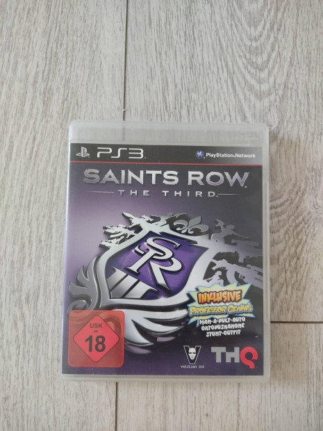 PS3 Saints Row The Third Csak 2000!