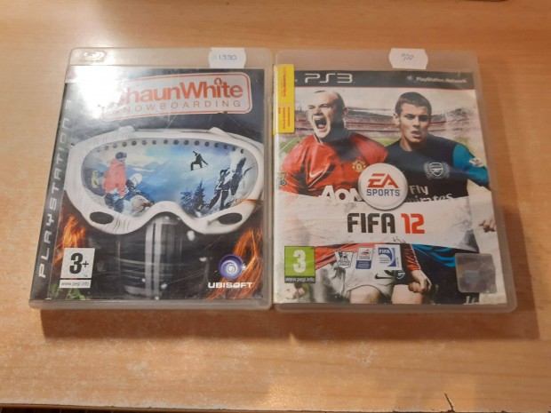 PS3 Shaun White Snowboarding, Fifa 12 jtkok !