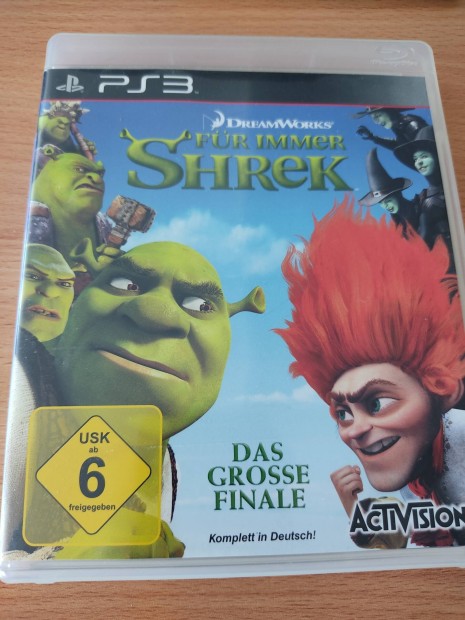 PS3 Shrek Forever After Ritka!