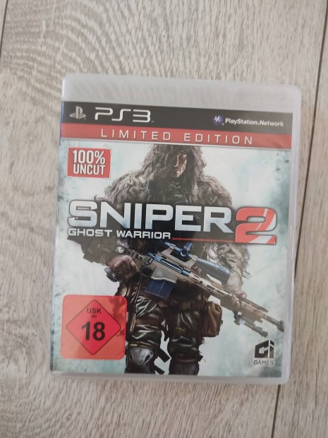 PS3 Sniper Ghost Warrior 2 Csak 2500!