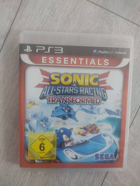 PS3 Sonic All-Stars Racing Ritka!