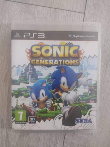 PS3 Sonic Generations Ritka!