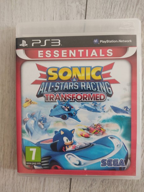 PS3 Sonic Sega All-Star Racing Ritka!