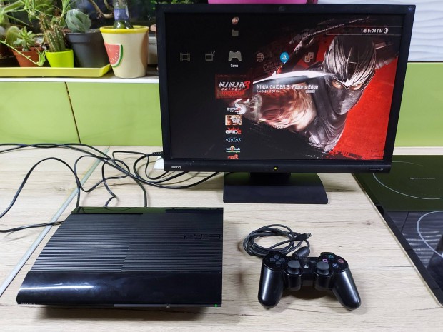 PS3 Supersilm 500 GB Goldhen Multiman Pkgi 50 Jtk+ Monitor