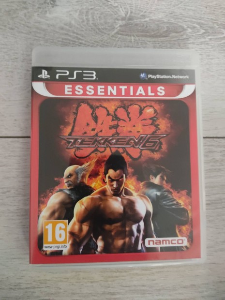 PS3 Tekken 6 Ritka!