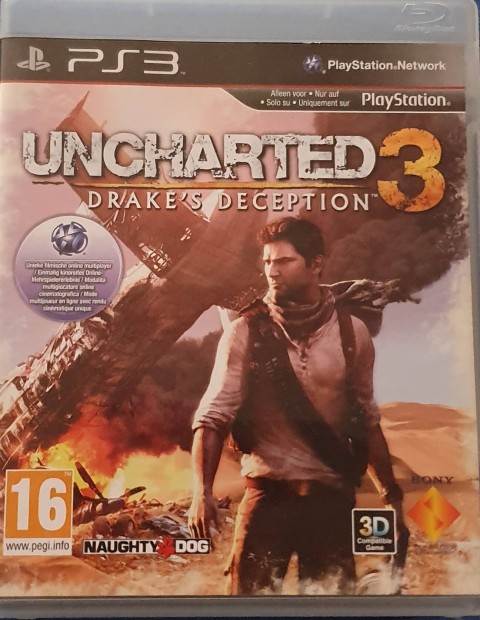 PS3 Uncharted 3 játék