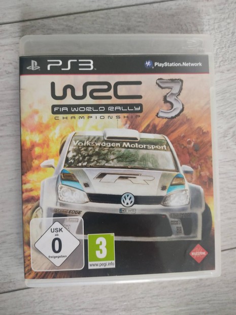 PS3 WRC Rally 3 Ritka!